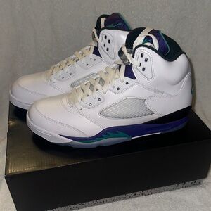NEW! Nike Jordan Grapes Retro 5s 9.5 Men’s